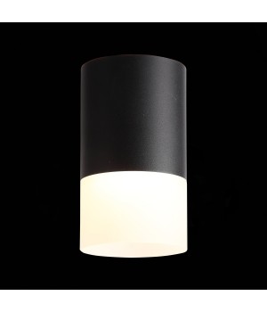 ST100.402.05 Светильник потолочный Черный LED 1*5W 3000K 390Lm Ra>80 120° D64xH110 170-240VV OTTU-foto3
