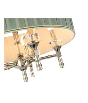 SL1121.103.05 Светильник подвесной ST-Luce Никель/Оливковый E14 5*40W OLEO-foto3