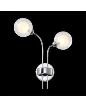 SL431.101.02 Бра ST-Luce Хром/Прозрачный, Белый G9 2*5W DUALITA-foto4