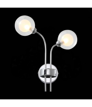 SL431.101.02 Бра ST-Luce Хром/Прозрачный, Белый G9 2*5W DUALITA-foto4