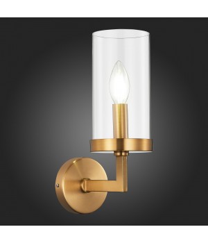 SL1171.301.01 Бра ST-Luce Латунь/Прозрачный E14 1*40W MASINE-foto5