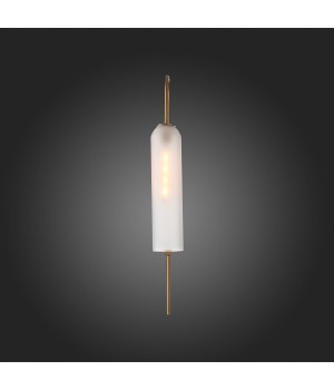 SL1145.351.01 Светильник настенный ST-Luce Латунь/Белый E27 1*60W CALLANA-foto9