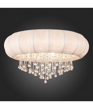 SL350.052.05 Люстра потолочная ST-Luce Хром/Белый, Прозрачный E14 5*40W PREFERITA-foto5