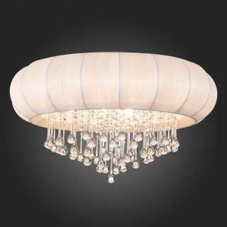 SL350.052.05 Люстра потолочная ST-Luce Хром/Белый, Прозрачный E14 5*40W PREFERITA-foto5