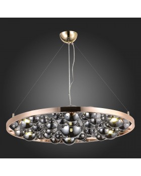 SL1510.203.07 Люстра подвесная ST-Luce Французское золото/Дымчатый G9 7*5W Olmi-foto6