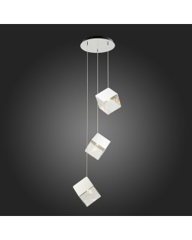 SL1182.103.03 Светильник подвесной ST-Luce Хром/Прозрачный, Хром G9 3*5W RIELLO-foto4