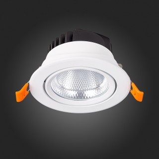 ST211.548.24.24 Св-к встр. Белый LED 1*24W 4000K 1 800Lm Ra80 24° IP20 D138xH88 220-240V MIRO-foto4