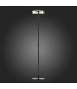 SL6002.405.01 Торшер ST-Luce Черный/Дымчатый LED 1*7W 4000K LAZIO-foto3