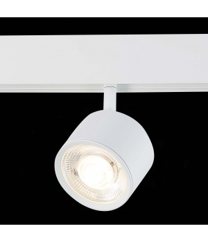 ST353.546.06 Магнитный трековый светильник белый LED 1*6W 4000K 560Lm Ra>80 36° IP20 L120xW81xH138 48V VEDO-foto4