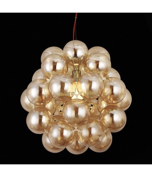 SL533.093.03 Люстра подвесная ST-Luce Хром/Янтарный E27 3*60W ODETTA-foto3