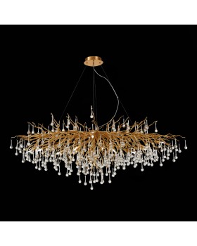 SL1651.203.15 Люстра подвесная ST-Luce Золотистый/Золотистый G9 15*5W Anzio-foto5