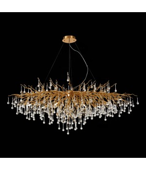 SL1651.203.15 Люстра подвесная ST-Luce Золотистый/Золотистый G9 15*5W Anzio-foto5