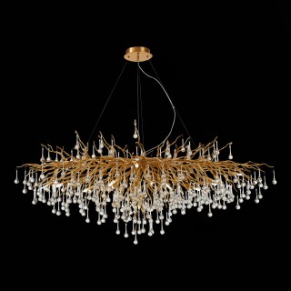 SL1651.203.15 Люстра подвесная ST-Luce Золотистый/Золотистый G9 15*5W Anzio-foto5