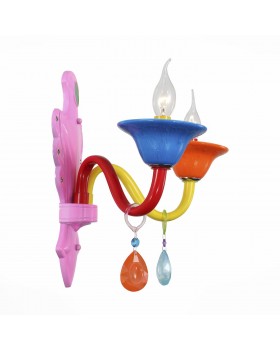 SL672.961.02 Бра ST-Luce Разноцветный/Разноцветный E14 2*40W DELIZIA-foto3