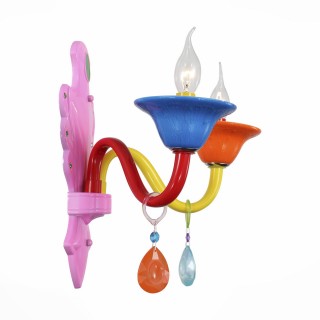 SL672.961.02 Бра ST-Luce Разноцветный/Разноцветный E14 2*40W DELIZIA-foto3