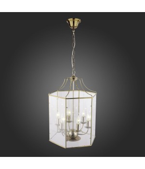 SL228.303.06 Люстра подвесная ST-Luce Бронза/Прозрачный E14 6*40W TERSO-foto8