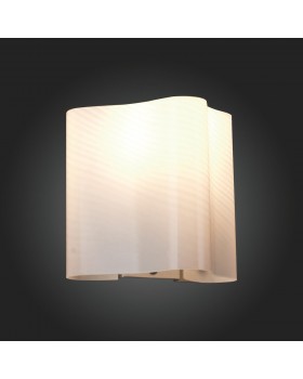 SL117.511.01 Бра ST-Luce Серебристый/Белый с полосками E14 1*40W ONDE-foto3