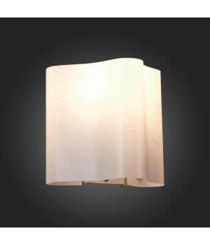 SL117.511.01 Бра ST-Luce Серебристый/Белый с полосками E14 1*40W ONDE-foto3