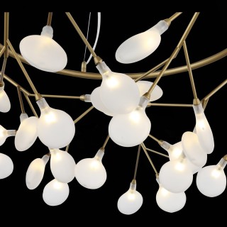 SL411.253.45 Люстра подвесная ST-Luce Золотистый/Белый G4 45*1,5W RICCARDO-foto6