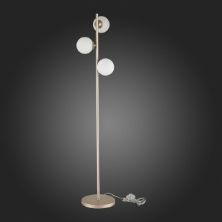 SLE106205-03 Торшер ST-Luce Золотистый/Белый G9 LED 3*5W REDJINO-foto6