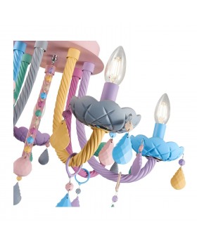 SL1700.782.07 Люстра потолочная ST-Luce Разноцветный E14 7*40W FIATA-foto20