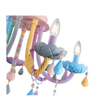 SL1700.782.07 Люстра потолочная ST-Luce Разноцветный E14 7*40W FIATA-foto20