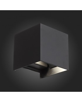 SL560.401.02 Светильник уличный настенный ST-Luce Черный/Черный LED 2*3W 4000K STAFFA-foto7