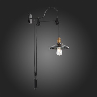 SL270.401.01 Бра ST-Luce Темно-коричневый/Темно-коричневый, Бронза E27 1*60W CURIOSITA-foto6