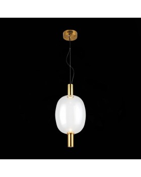 SL1582.313.01 Светильник подвесной ST-Luce Бронзовый/Прозрачный LED 1*7W 2700K ALLENORE-foto4