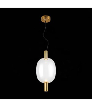 SL1582.313.01 Светильник подвесной ST-Luce Бронзовый/Прозрачный LED 1*7W 2700K ALLENORE-foto4