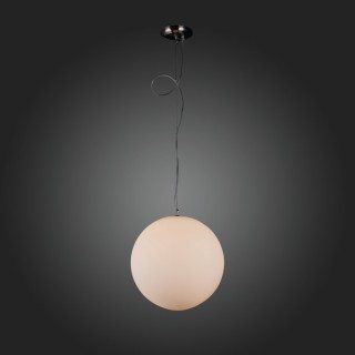 SL290.553.01 Светильник подвесной ST-Luce Никель/Белый E27 1*40W PIEGARE-foto6