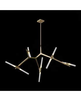 SL947.202.10 Люстра потолочная ST-Luce Золотистый/Белый G9 10*5W LACONICITA-foto10