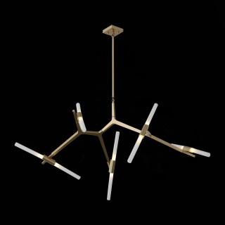 SL947.202.10 Люстра потолочная ST-Luce Золотистый/Белый G9 10*5W LACONICITA-foto10