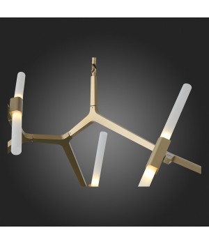 SL947.202.10 Люстра потолочная ST-Luce Золотистый/Белый G9 10*5W LACONICITA-foto15