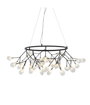 SL411.453.45 Люстра подвесная ST-Luce Черный/Белый G4 45*1,5W RICCARDO-foto11