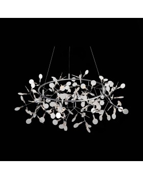 SL379.103.135 Люстра подвесная ST-Luce Серебристый/Белый LED 135*0,3W 3500K RAFINA-foto8