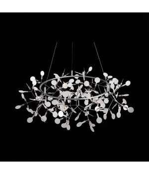 SL379.103.135 Люстра подвесная ST-Luce Серебристый/Белый LED 135*0,3W 3500K RAFINA-foto8