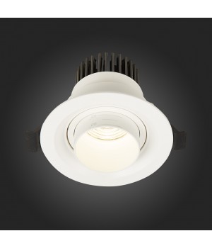 ST701.548.07 Св-к встр. Zoom Белый LED 1*7W 4000K 560Lm Ra 15°-60° IP20 D90xH65 170-240V ST701-foto8