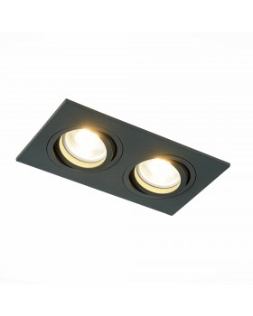 ST251.408.02 Св-к встр. Черный GU10 2*50W IP20 L170xW92xH27 220V Без ламп ST251-foto3