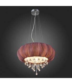 SL350.093.05 Люстра подвесная ST-Luce Хром/Фиолетовый E14 5*40W PREFERITA-foto5