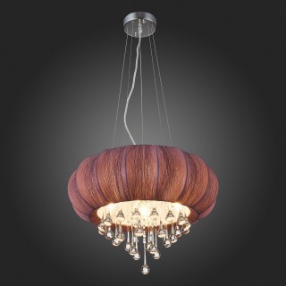 SL350.093.05 Люстра подвесная ST-Luce Хром/Фиолетовый E14 5*40W PREFERITA-foto5