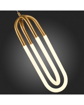 SL1579.303.02 Подвес ST-Luce Латунь/Латунь, Белый LED 2*14W 3000K MOFISTO-foto9