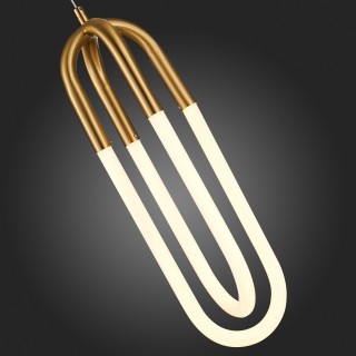 SL1579.303.02 Подвес ST-Luce Латунь/Латунь, Белый LED 2*14W 3000K MOFISTO-foto9