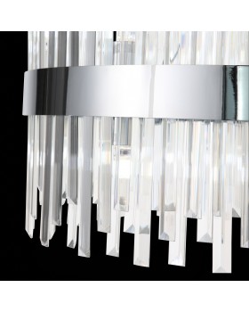 SL1160.103.18 Люстра подвесная ST-Luce Хром/Хром, Прозрачный G9 18*5W BAFO-foto10