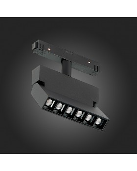 ST362.446.06 Магнитный трековый светильник Черный LED 1*6W 4000K 532Lm Ra>80 36° IP20 L120xW22xH134 48V ANDRE-foto9