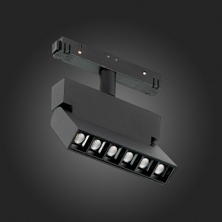 ST362.446.06 Магнитный трековый светильник Черный LED 1*6W 4000K 532Lm Ra>80 36° IP20 L120xW22xH134 48V ANDRE-foto9