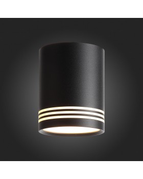 ST101.442.12 Светильник потолочный Черный LED 1*12W 4000K 936Lm Ra>80 120° IP20 D79xH100 170-240V CERIONE-foto5