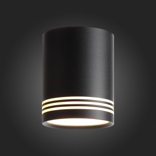 ST101.442.12 Светильник потолочный Черный LED 1*12W 4000K 936Lm Ra>80 120° IP20 D79xH100 170-240V CERIONE-foto5