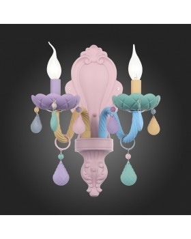 SL1700.781.02 Бра ST-Luce Разноцветный E14 2*40W FIATA-foto5