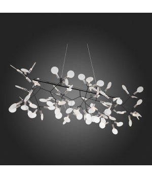 SL379.403.81 Люстра подвесная ST-Luce Черный/Белый LED 81*0,5W 3500K RAFINA-foto15